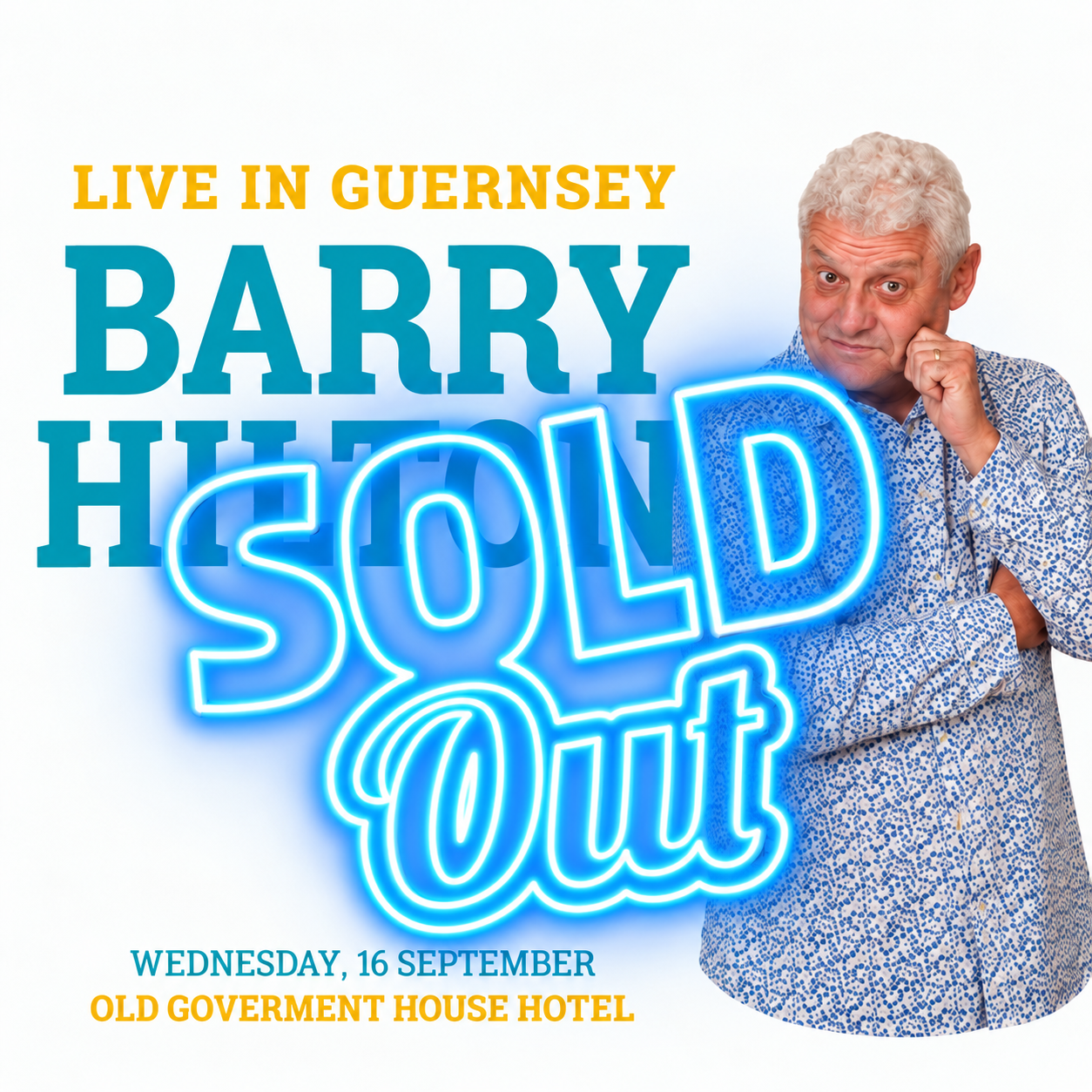 An Evening with Barry Hilton — Sold Out